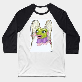 Apple Angel Baseball T-Shirt